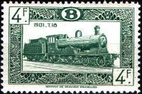 Belgium 1949-1952 Locomotives - Railway Stamps-Stamps-Belgium-StampPhenom