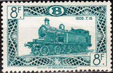 Belgium 1949-1952 Locomotives - Railway Stamps-Stamps-Belgium-StampPhenom