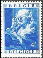 Belgium 1949 Culture - Jacob Jordaens and Rogier Van der Weyden-Stamps-Belgium-StampPhenom