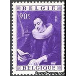 Belgium 1949 Culture - Jacob Jordaens and Rogier Van der Weyden-Stamps-Belgium-StampPhenom