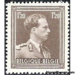 Belgium 1950-1951 Definitives - King Leopold III - Type "Open Collar" and "Poortman"-Stamps-Belgium-StampPhenom