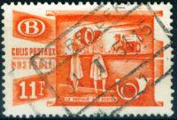 Belgium 1950-1953 Parcel Services and Surcharged - Railway Parcel Stamps-Stamps-Belgium-StampPhenom