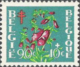 Belgium 1950 Anti Tuberculosis - Flowers and Sanatoriums-Stamps-Belgium-StampPhenom