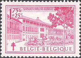 Belgium 1950 Anti Tuberculosis - Flowers and Sanatoriums-Stamps-Belgium-StampPhenom