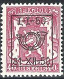 Belgium 1950 Definitives - Small State Arms - Precancellations-Stamps-Belgium-StampPhenom