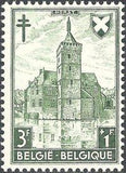 Belgium 1951 Anti Tuberculosis - Lorraine Cross and Castles-Stamps-Belgium-StampPhenom