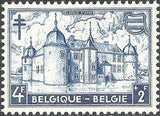 Belgium 1951 Anti Tuberculosis - Lorraine Cross and Castles-Stamps-Belgium-StampPhenom