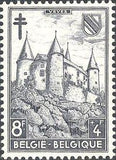 Belgium 1951 Anti Tuberculosis - Lorraine Cross and Castles-Stamps-Belgium-StampPhenom