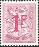 Belgium 1951 Definitives - Digit on Heraldic Lion-Stamps-Belgium-StampPhenom