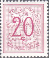 Belgium 1951 Definitives - Digit on Heraldic Lion-Stamps-Belgium-StampPhenom