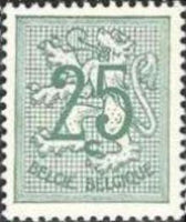 Belgium 1951 Definitives - Digit on Heraldic Lion-Stamps-Belgium-StampPhenom