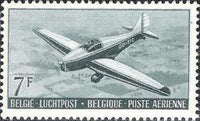 Belgium 1951 Royal Aero Club - 50th Anniversary-Stamps-Belgium-StampPhenom