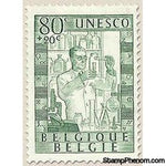 Belgium 1951 Unesco-Stamps-Belgium-StampPhenom