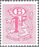 Belgium 1952-1975 Definitives Digit on Heraldic Lion - Service Stamps-Stamps-Belgium-StampPhenom