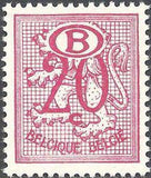 Belgium 1952-1975 Definitives Digit on Heraldic Lion - Service Stamps-Stamps-Belgium-StampPhenom