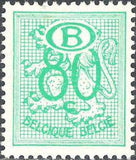 Belgium 1952-1975 Definitives Digit on Heraldic Lion - Service Stamps-Stamps-Belgium-StampPhenom