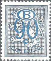 Belgium 1952-1975 Definitives Digit on Heraldic Lion - Service Stamps-Stamps-Belgium-StampPhenom