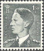 Belgium 1952 Definitives King Baudouin - Type "De Bast"-Stamps-Belgium-StampPhenom