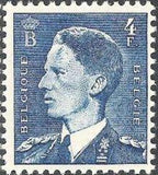 Belgium 1952 Definitives King Baudouin - Type "De Bast"-Stamps-Belgium-StampPhenom