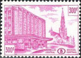 Belgium 1953-1957 Brussels Railway Stations - Railway Stamps-Stamps-Belgium-StampPhenom