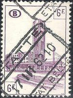 Belgium 1953-1957 Brussels Railway Stations - Railway Stamps-Stamps-Belgium-StampPhenom