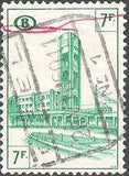 Belgium 1953-1957 Brussels Railway Stations - Railway Stamps-Stamps-Belgium-StampPhenom