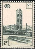 Belgium 1953-1957 Brussels Railway Stations - Railway Stamps-Stamps-Belgium-StampPhenom