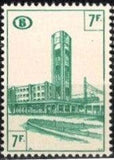 Belgium 1953-1957 Brussels Railway Stations - Railway Stamps-Stamps-Belgium-StampPhenom