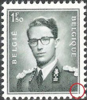 Belgium 1953 Definitives - King Baudouin Type "Marchand"-Stamps-Belgium-StampPhenom