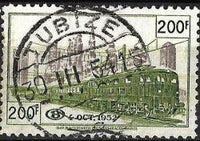 Belgium 1953 Inauguration of the Nord-South Line - Railway Stamps-Stamps-Belgium-StampPhenom