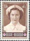 Belgium 1953 Red Cross - Princess Joséphine-Charlotte-Stamps-Belgium-StampPhenom