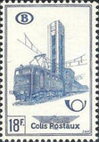 Belgium 1954-1956 Nord Station, Brussels and Surcharged - Railway Parcel Stamps-Stamps-Belgium-StampPhenom