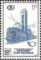 Belgium 1954-1956 Nord Station, Brussels and Surcharged - Railway Parcel Stamps-Stamps-Belgium-StampPhenom