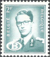 Belgium 1954-1972 Definitives King Baudouin Type " Marchand" - Service Stamps-Stamps-Belgium-StampPhenom