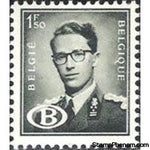 Belgium 1954-1972 Definitives King Baudouin Type " Marchand" - Service Stamps-Stamps-Belgium-StampPhenom