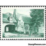 Belgium 1954 Cultural - Beguinage of Bruges - Restauration Fund-Stamps-Belgium-StampPhenom