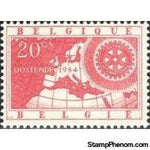 Belgium 1954 International Rotary, 50th Anniversary-Stamps-Belgium-StampPhenom