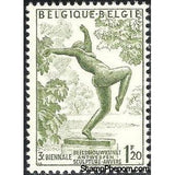 Belgium 1955 3rd Biennial Sculpture Exhibition-Stamps-Belgium-StampPhenom