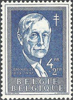 Belgium 1955 Anti Tuberculosis - Spring Joy and Portraits-Stamps-Belgium-StampPhenom