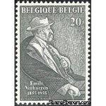 Belgium 1955 Centenary of Emile Verhaeren-Stamps-Belgium-StampPhenom