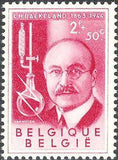 Belgium 1955 Cultural - Scientists-Stamps-Belgium-StampPhenom