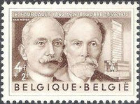 Belgium 1955 Cultural - Scientists-Stamps-Belgium-StampPhenom