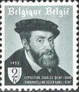 Belgium 1955 Emperor Charles V Exhibition - Ghent-Stamps-Belgium-StampPhenom