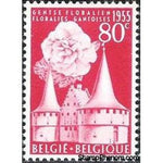 Belgium 1955 Ghent Flower Show-Stamps-Belgium-StampPhenom