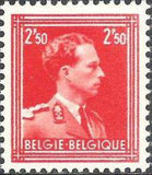 Belgium 1956-1957 Definitives - King Leopold III - Type "Open Collar "-Stamps-Belgium-StampPhenom