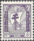 Belgium 1956 Anti Tuberculosis - Boat and Nursing-Stamps-Belgium-StampPhenom