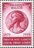 Belgium 1956 Queen Elisabeth 80th Birthday-Stamps-Belgium-StampPhenom