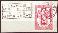 Belgium 1956 Red Cross - Blood Donors-Stamps-Belgium-StampPhenom