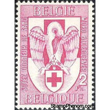 Belgium 1956 Red Cross - Blood Donors-Stamps-Belgium-StampPhenom