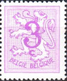 Belgium 1957-1960 Definitives - Digit on Heraldic Lion-Stamps-Belgium-StampPhenom